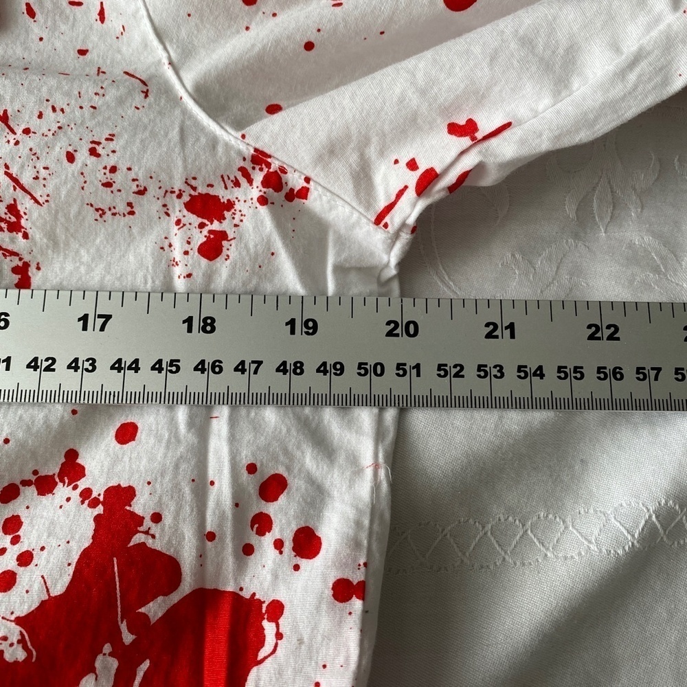 Modern Hero Halloween /‎ Novelty Men's Button Up Costume Shirt Size S/M - Picture 10 of 13